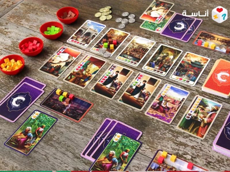 لعبة Century: Spice Road - ملحمة قوافل الحرير وهندسة الثراء